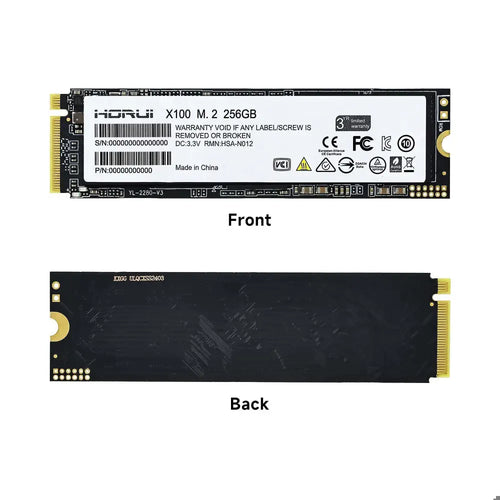 256G M.2 NVMe Solid State Drive