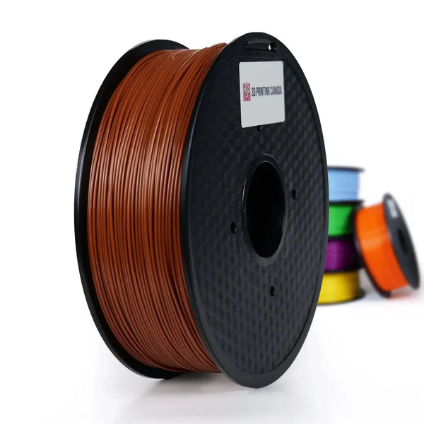 3D Printing Canada Brown - Standard ABS Filament - 1.75mm, 1kg