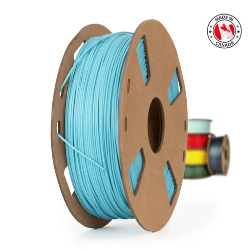 Aqua Canadian-made PLA+ Filament 1.75mm, 1kg