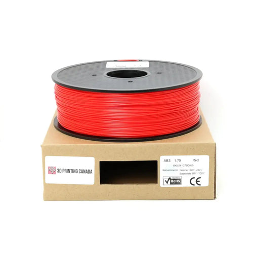 ABS PRO Filament - Red - 1.75mm, 1KG