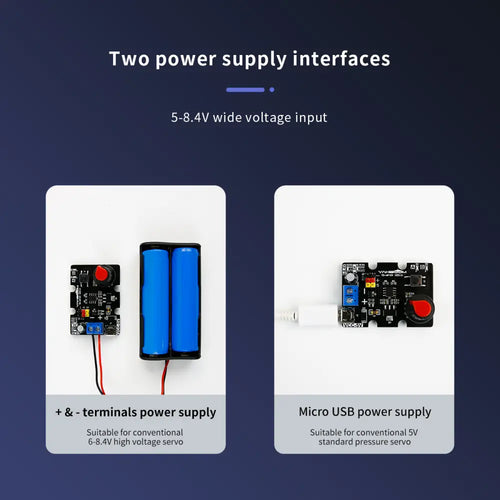 Yahboom Single Channel Dual PWM Servo Control Debugging Board for DIY Smart Robotics