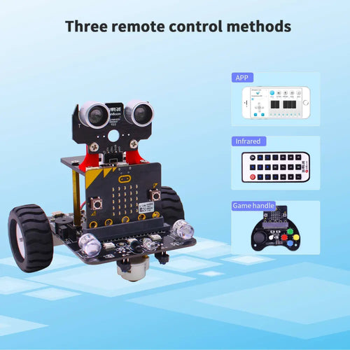 Yahboom Micro:Bit Smart Robot Car With IR And APP Without Micro:Bit V2 Board