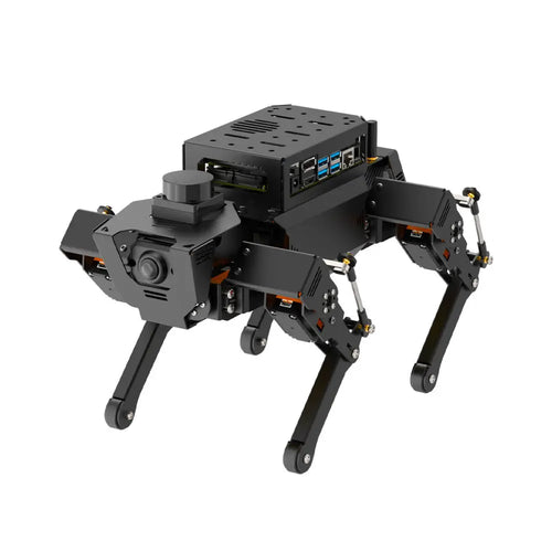 ROSPug Quadruped Bionic Robot Dog Powered by Jetson Nano ROS Open Source Python Programming