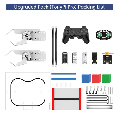 TonyPi Pro Hiwonder Humanoid Robot Professional Development Kit Powered by Raspberry Pi 5 (Raspberry Pi 5 8GB Included)