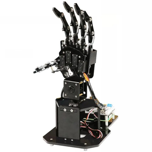 Hiwonder uHandPi Raspberry Pi Robotic Hand AI Vision Python Programming (Left Hand with Raspberry Pi 5 4GB)