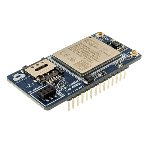qTop Arduino MKR Compatible LTE Cat-M1/NB-IOT/EGPRS GNSS BG95 shield
