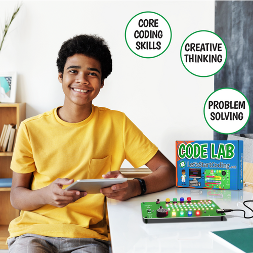 Code Lab All-Inclusive Coding Kit for Kids 8+ | Premium STEM Learning Toy for Boys &amp; Girls