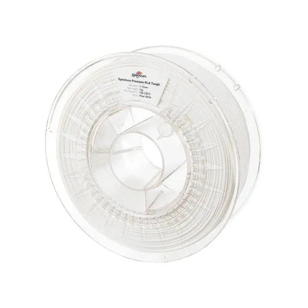 Spectrum PLA Tough Filament - Polar White, 1.75mm, 1kg