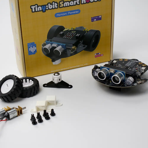 Tiny:bit Smart Robot Car for STEM Coding Education, Powered By Micro:bit (w/o Microbit Board),