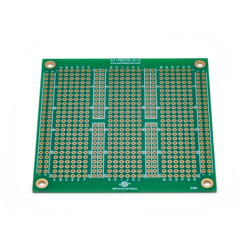 Prototyping PCB, Protoboard - 3&quot; x 3&quot;