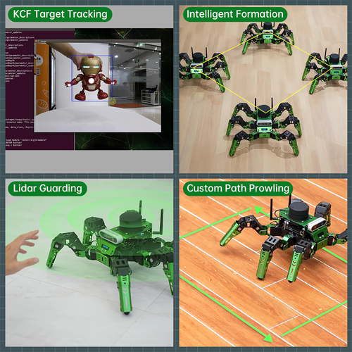 Hiwonder Jethexa ROS Hexapod Robot Kit w/ Jetson Nano &amp; Monocular HD Camera (Standard Kit)