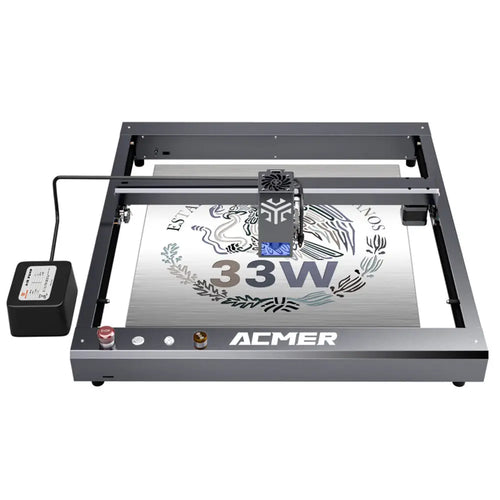 ACMER P2 33W Laser Engraver Cutting Machine &amp; Auto Air Assist 30L/min