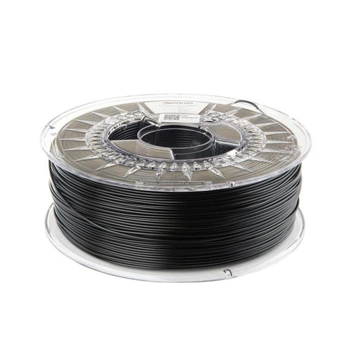Spectrum PET-G HT100 1.75mm Filament, Obsidian Black, 1kg - High-Temperature Resistant 3D Printer Material