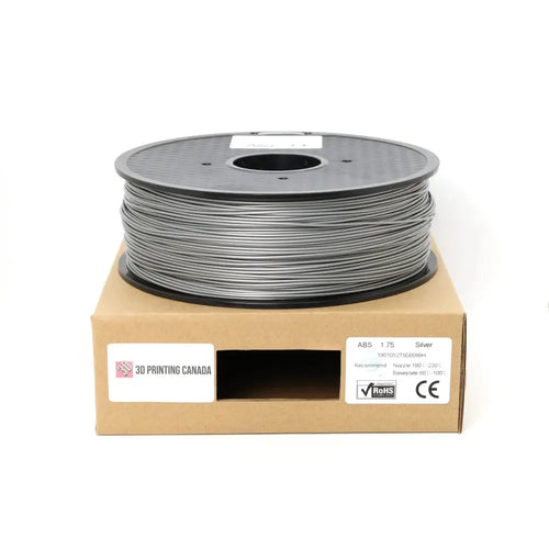 Silver Standard ABS Filament 1.75mm