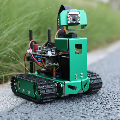 Yahboom Jetbot Standard Version AI Robot w/ HD Camera for Jetson Nano 4GB (w/o Jetson Nano Board)