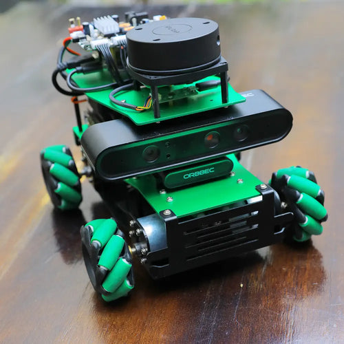 Yahboom ROSMASTER X3 ROS2 Robot with Mecanum Wheel Support SLAM Mapping/Navigation/Python Car Project Research Not included RPi 5 Board(Standard Kit）