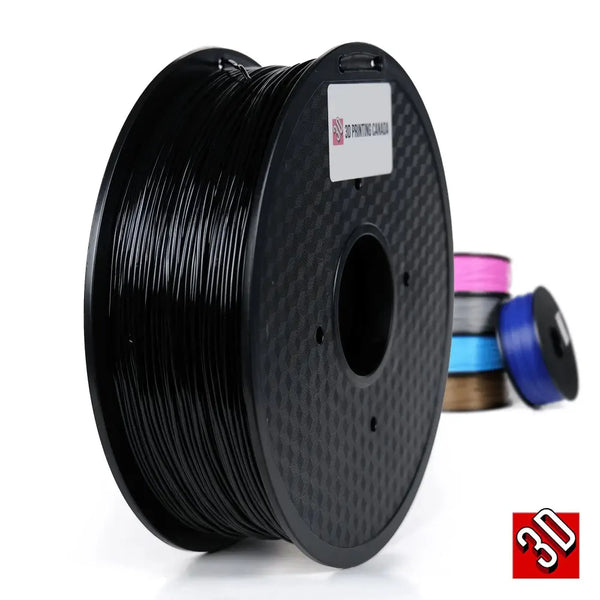 Black Standard TPU Filament 1.75mm 1kg