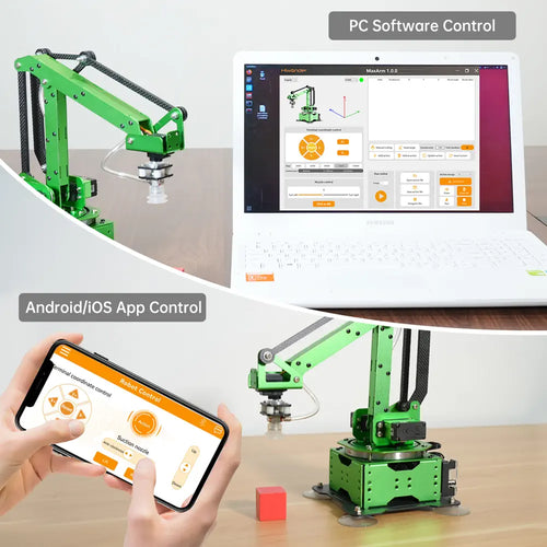 Hiwonder MaxArm Open Source Robot Arm Powered by ESP32 Support Python and Arduino Programming (Advanced Kit)