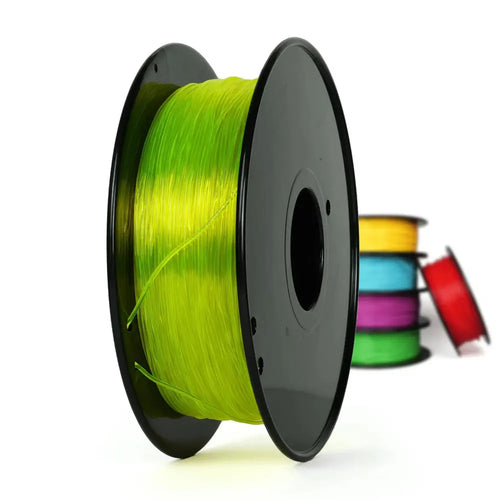 SainSmart Transparent Yellow - 1.75mm TPU Filament - 0.8 kg