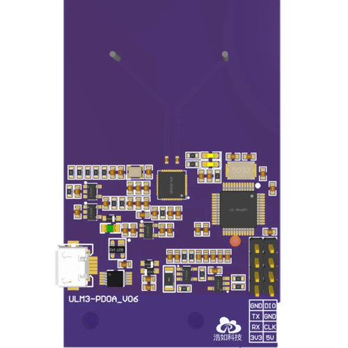 UWB (Ultra Wideband) PDOA anchor+ULM3 tag（PDOA / UWB following / air tag）