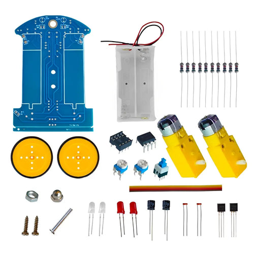 D2-1 DIY Kit Intelligent Tracking Smart Car Parts Electronic Manufacture DIY Electronic Automobile