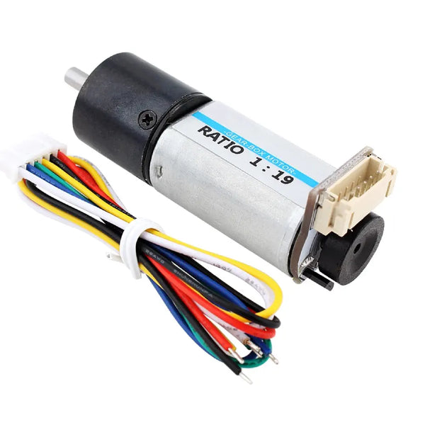 20D Planetary Gearmotor w/ Encoder - 6V 47RPM