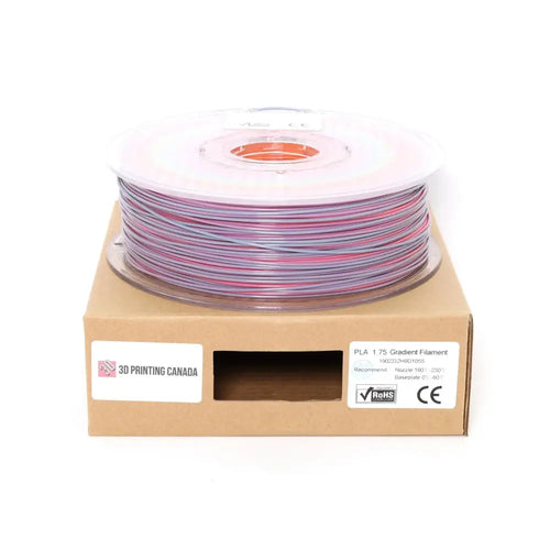 3D Printing Canada Standard Gradient PLA Filament 1.75mm 1kg