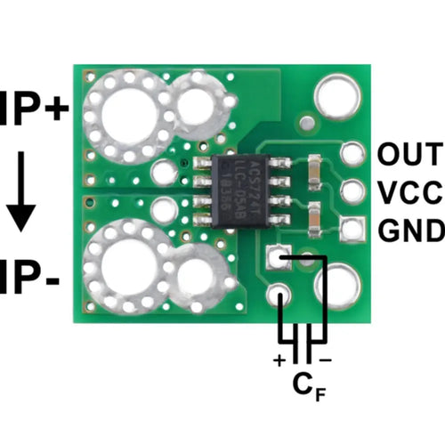 Pololu ACS724 Current Sensor Carrier (0-10A)