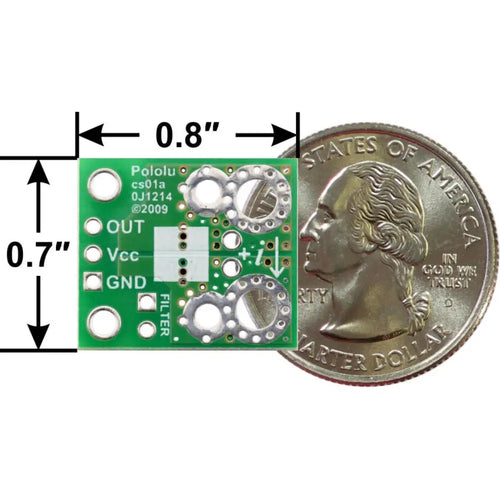 ACS724 Current Sensor Carrier (0-30A)