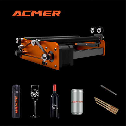 ACMER M2 Laser Rotary Roller, 360 Degree Y-axis Rotary Engraving