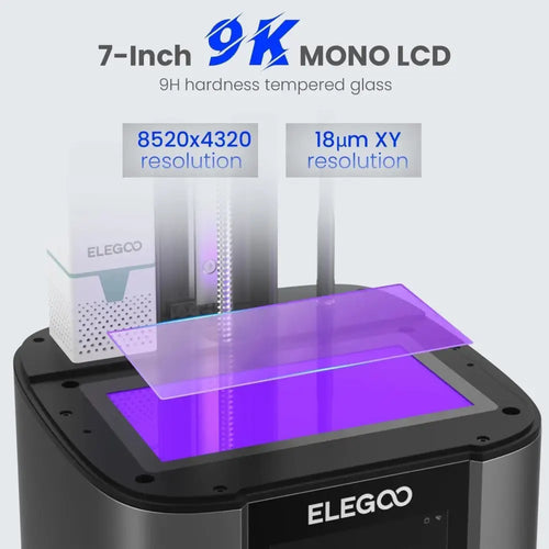 ELEGOO Mars 4 Ultra 9K Resin 3D Printer