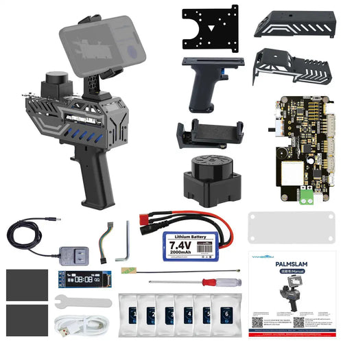 PALMSLAM Handheld LiDAR Scanner for mapping-- With  EAI T-mini plus Lidar