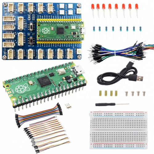 Adeept Raspberry Pi Pico Expansion Kit w/ Pico, Expansion Board & Breadboard