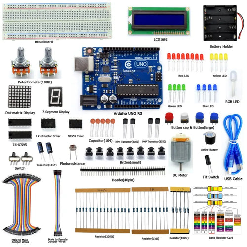 Adeept Uno R3 Super Starter Kit