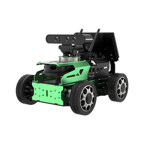 JetAcker ROS Education Robot Car with Ackerman Structure Support SLAM Mapping Navigation Learning (Ultimate Kit with Jetson Nano 4GB, EA1 G4 Lidar)