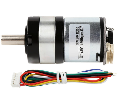 DC Planetary Geared Motor w/ Encoder Diameter 36mm  - 12V 1800RPM