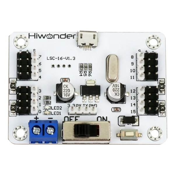 Hiwonder 16 Channel Servo Controller w/ over Current Protection