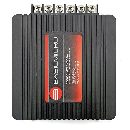 Basicmicro RoboClaw 2x300A, 60VDC Motor Controller