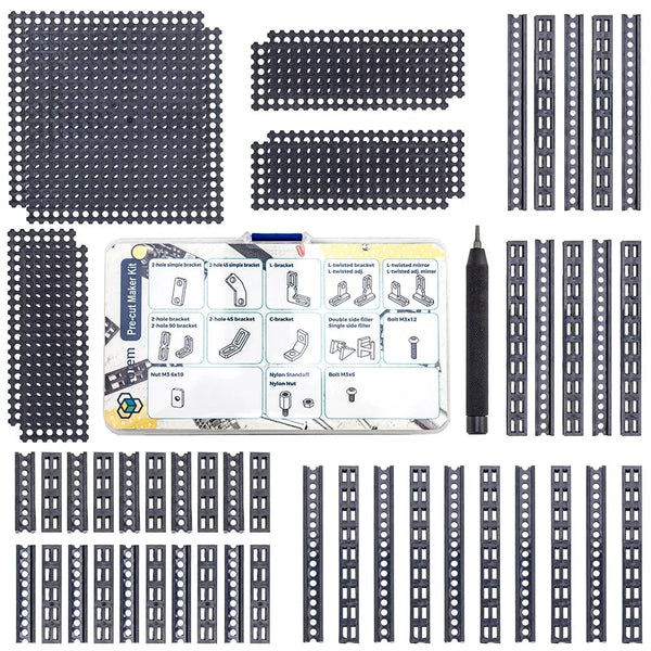 Pre Cut Maker Kit Construction System for DIY