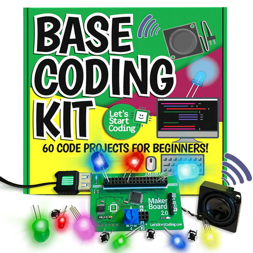 Base Kit Computer Coding for Kids 8 12: Learn Code &amp; Electronics