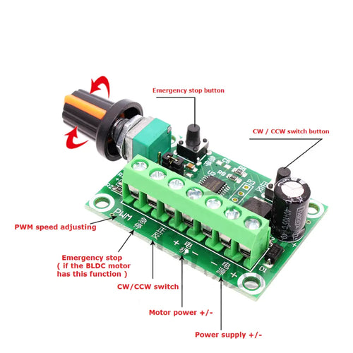 DC Brushless Motor Speed Controller