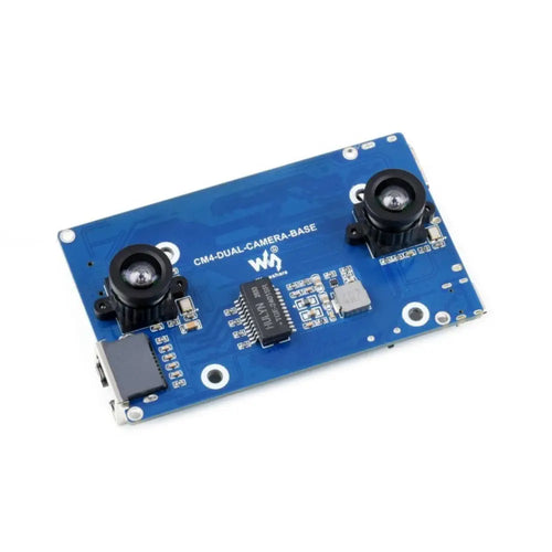 Binocular Camera Base Board Designed for RPi CM4 (w/o Interface Expander & FFC)