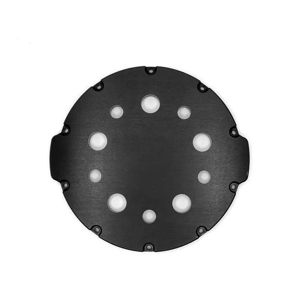 BlueRobotics 125 mm / 5-inch End Cap Aluminum 5x M14, 5x M10 Holes - 1000m