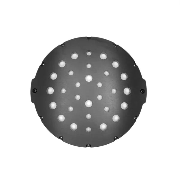 BlueRobotics 200 mm / 8-inch End Cap Aluminum 16x M14, 14x M10 Holes - 1000m