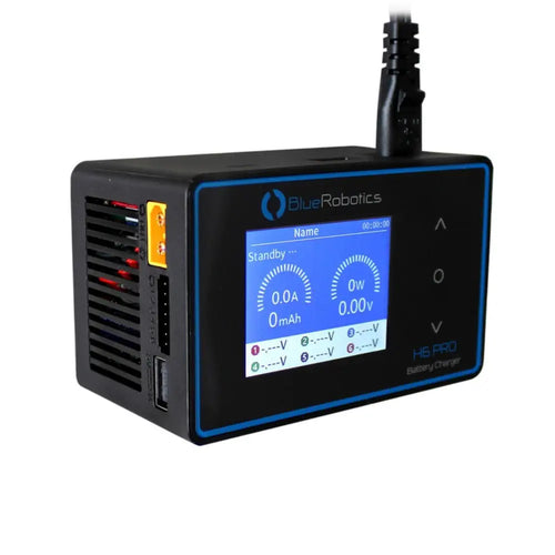 BlueRobotics H6 PRO Lithium Battery Charger (US-plug)