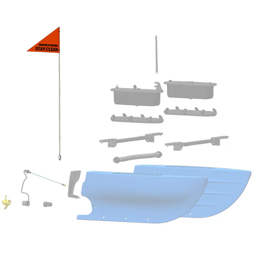 BlueRobotics High Visibility USV Safety Flag