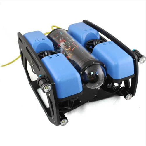 BlueROV2 Advanced Remote Operated Underwater Vehicule Kit w/100m Tether & 2 Lights