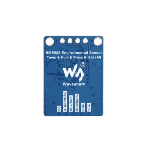 Waveshare BME688 Environmental Sensor, Temperature/Humidity/Barometric Pressure/Gas