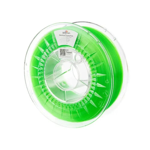 Spectrum PLA Crystal Filament 1.75mm Neon Green 1kg