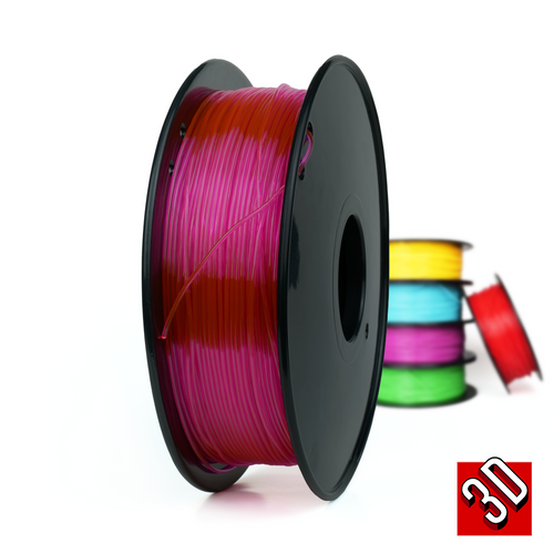 SainSmart Transparent Pink TPU Filament - 1.75mm, 0.8 kg